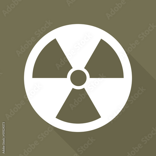 Radiation danger icon