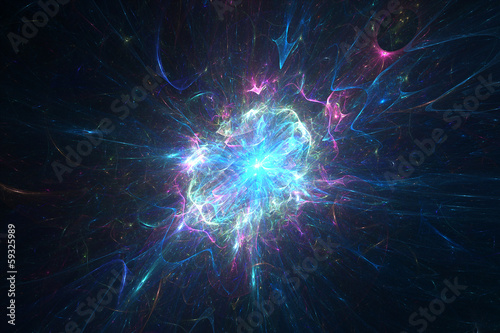 фотографія Abstract neutron star background