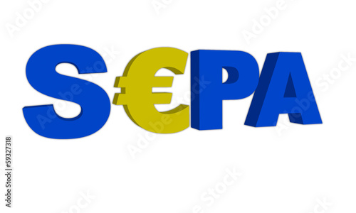 SEPA Schriftzug