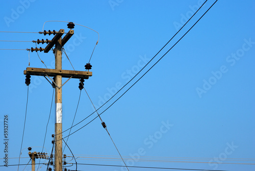 Electricity pole