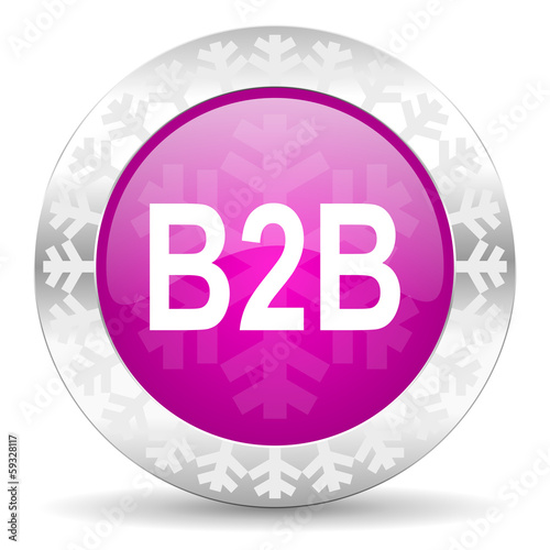 b2b christmas icon