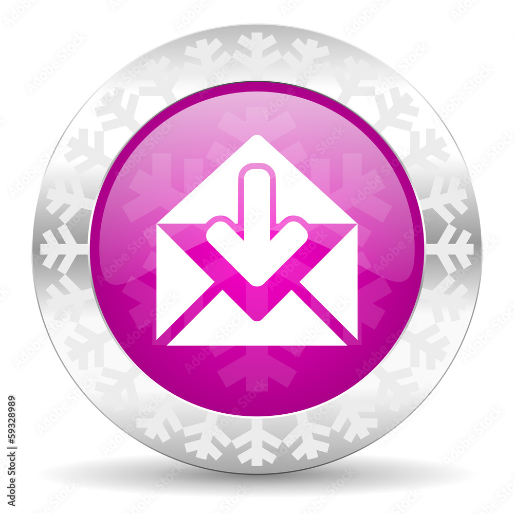 mail christmas icon mail christmas icon