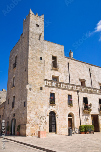 Risolo palace. Specchia. Puglia. Italy.