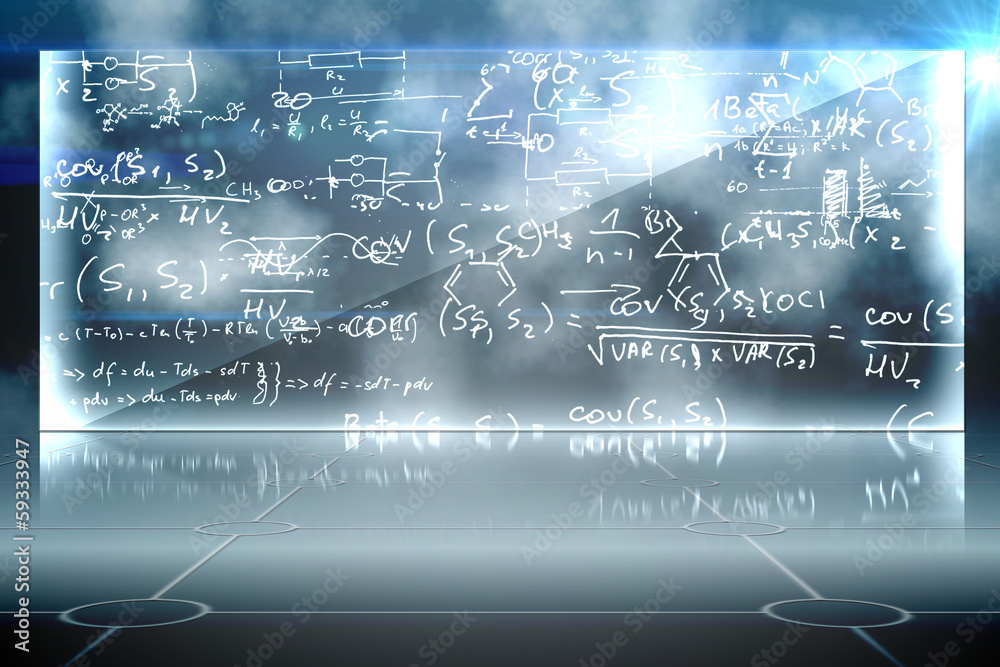 Math equation background Math equation background