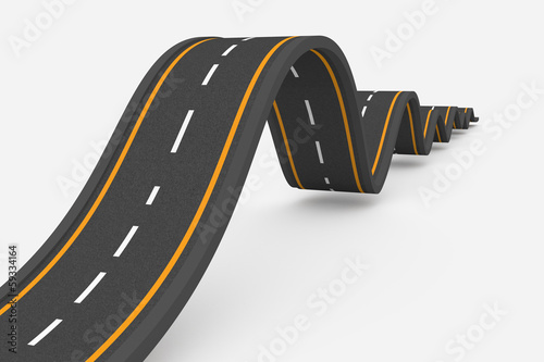 Bumpy road background