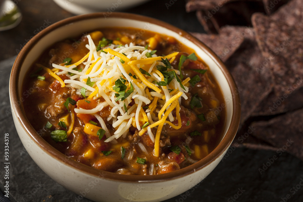 Obraz premium Soutwestern Santa Fe Soup