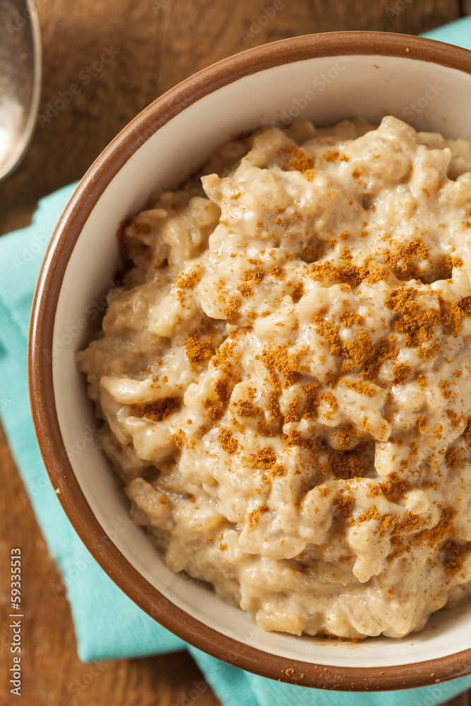 Homemade Healthy Rice Pudding