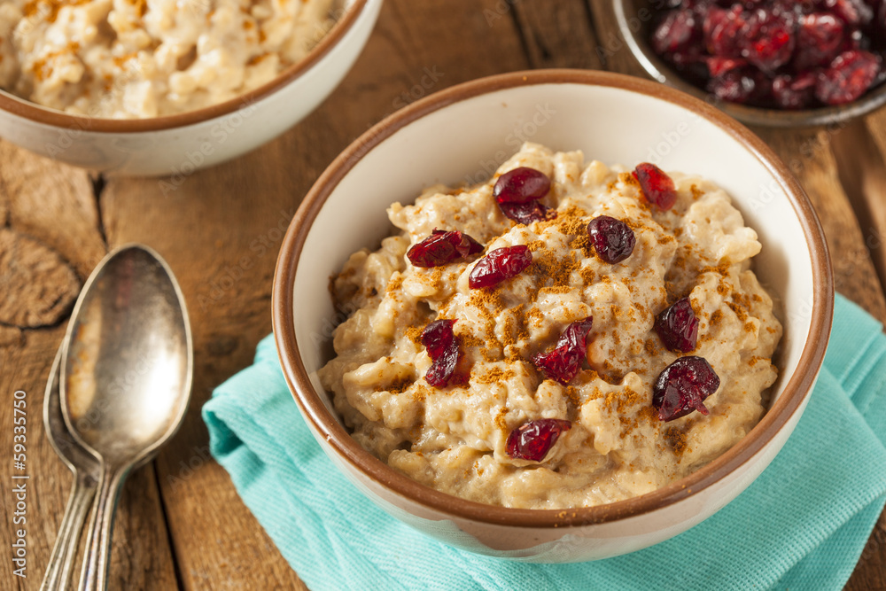 Homemade Healthy Rice Pudding