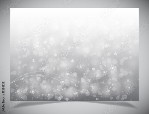 Abstract light winter backgound