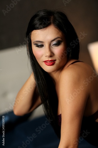Pretty young woman