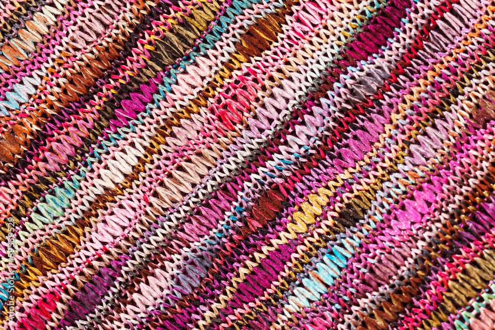Fabric with colorful pattern Fabric with colorful pattern