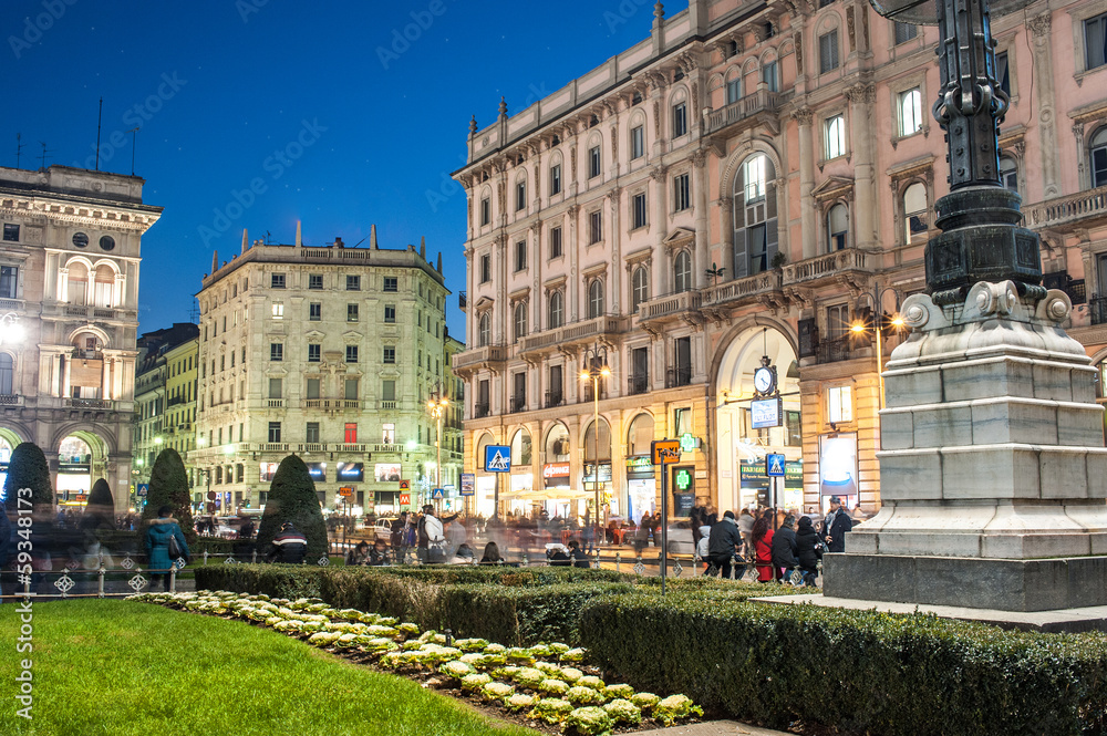 Piazza Duomo vista verso Via Falcone