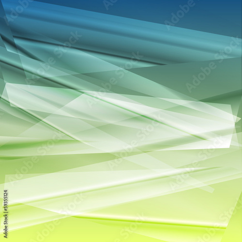 Green and blue abstract background concept template © kstudija