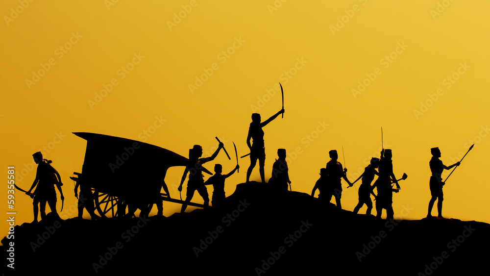 The ancient warriors of Thailand The ancient warriors of Thailand