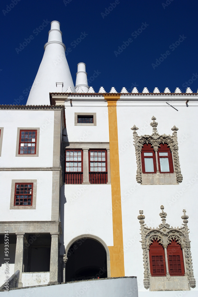 Fototapeta premium Sintra National Palace, Sintra, Portugal