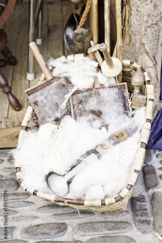Wool and tools