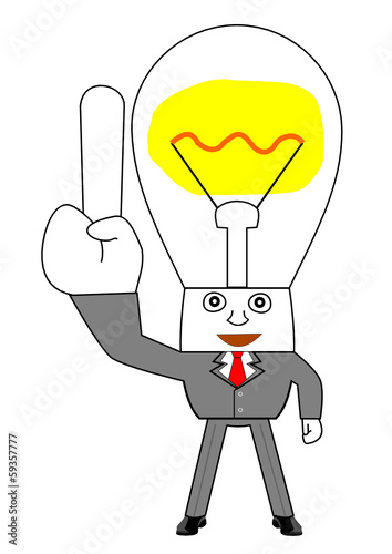 man-bulb