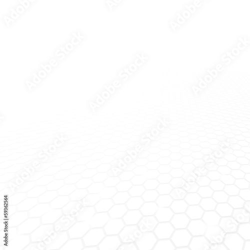 White mosaic geometric vector background © aerial333