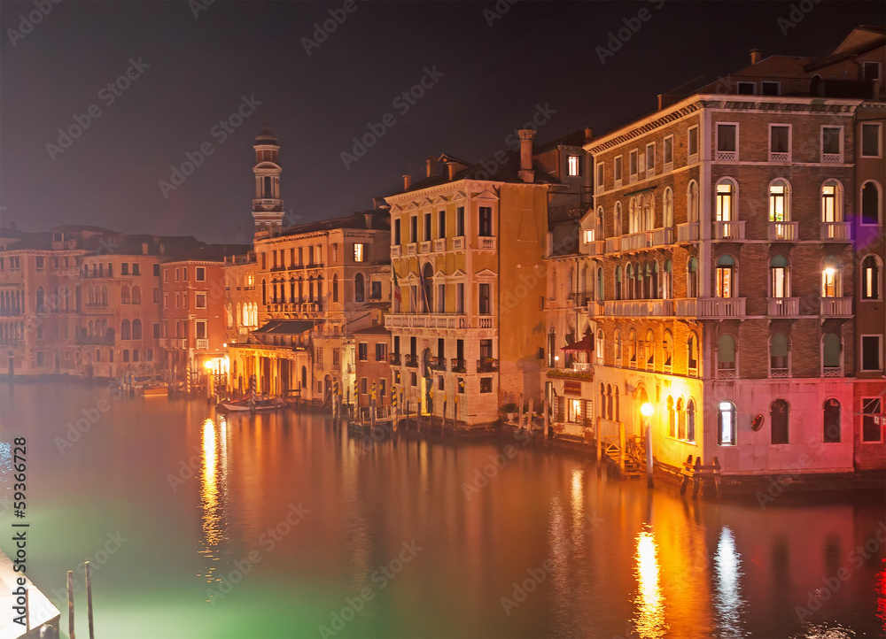Grand Canal by night