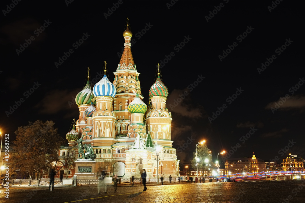 St. Basil Cathedral in Moscow