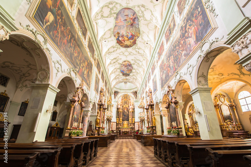 Dom Sankt Jakob  Cathedral of Innsbruck  Austria