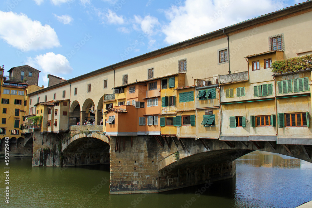 Ponte Vecchio à Florence, Italie.