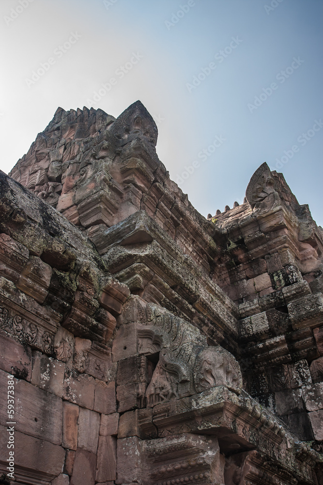 Old pagoda at in Thailand