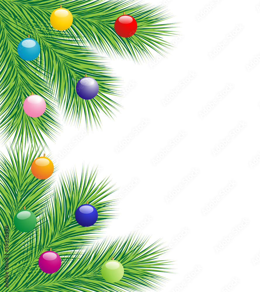 festive christmas background with the branches of silver fir festive christmas background with the branches of silver fir