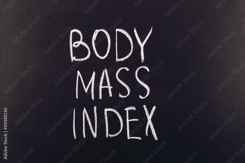 Obraz premium body mass index