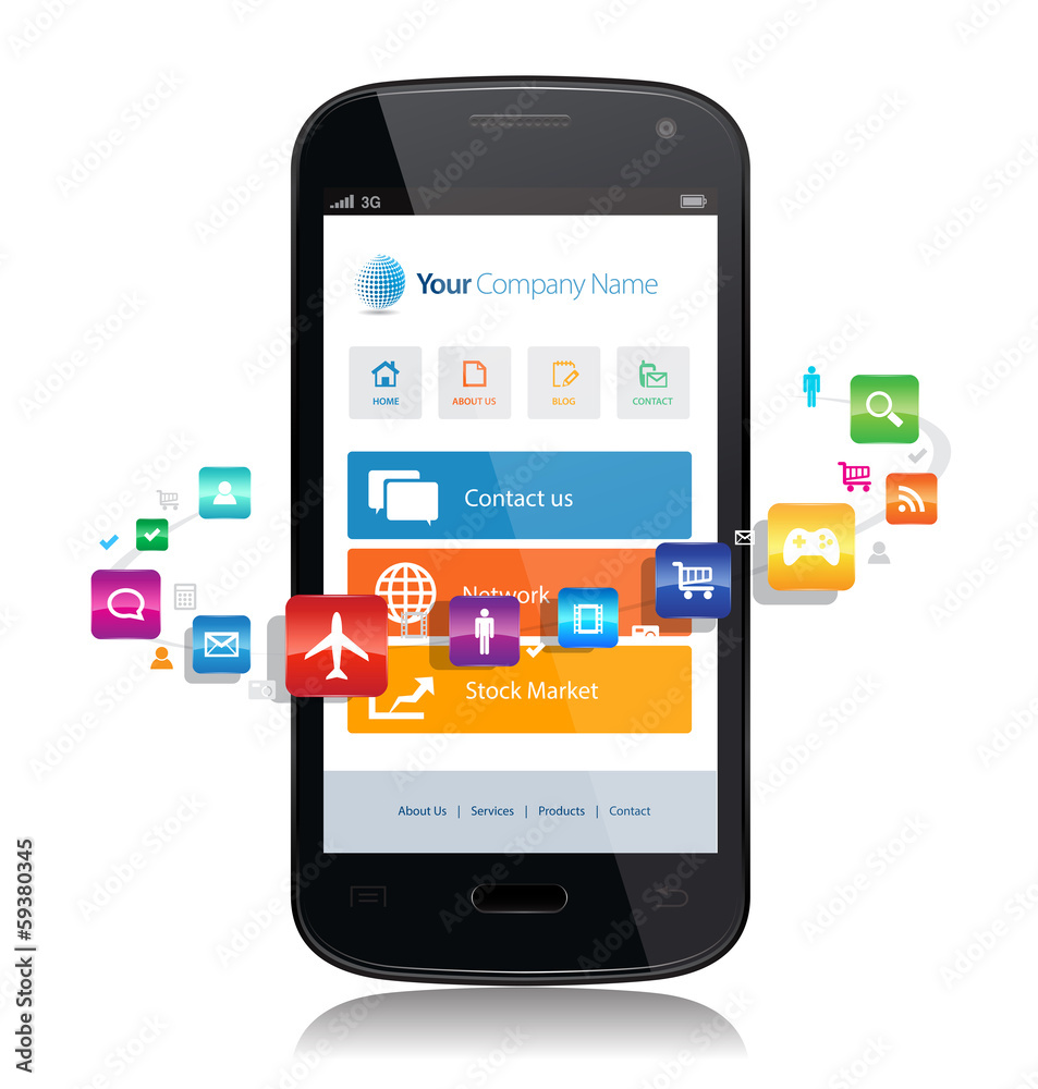 Smartphone App Internet