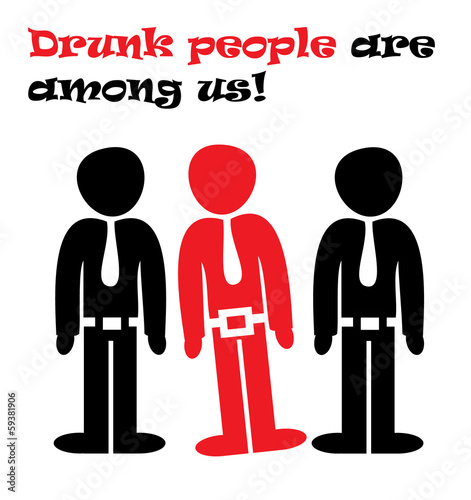 Drunk people