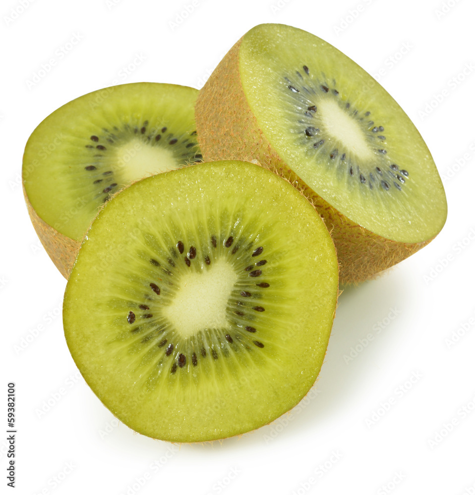 Fototapeta premium kiwi isolated on white background