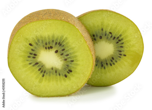 kiwi isolated on white background