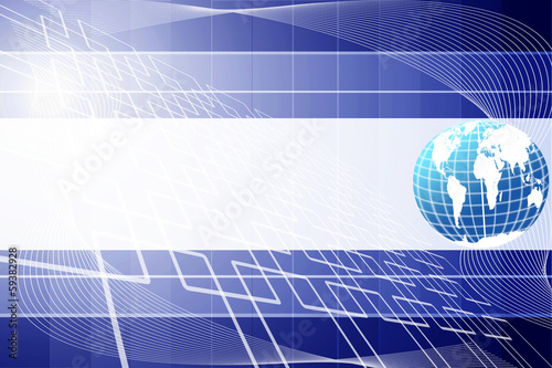 Square Background and earth.