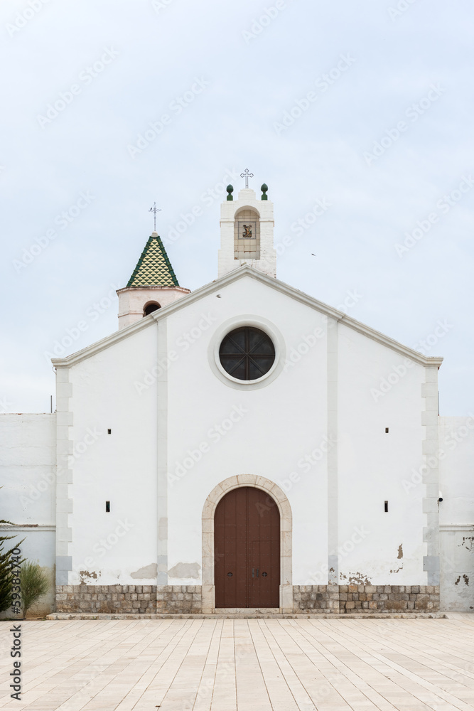 Old church in Sitges, Spain