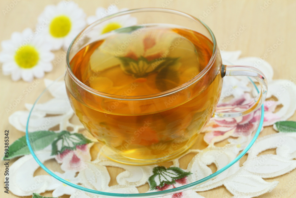Lemon tea, close up Lemon tea, close up