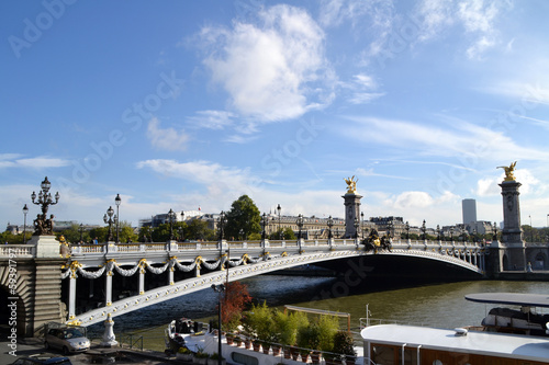 Alexander Bridge in Paris, France