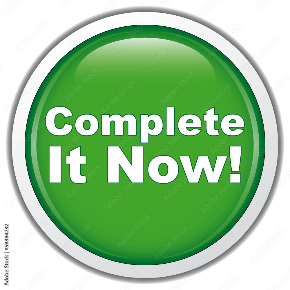 COMPLETE IT NOW! ICON COMPLETE IT NOW! ICON