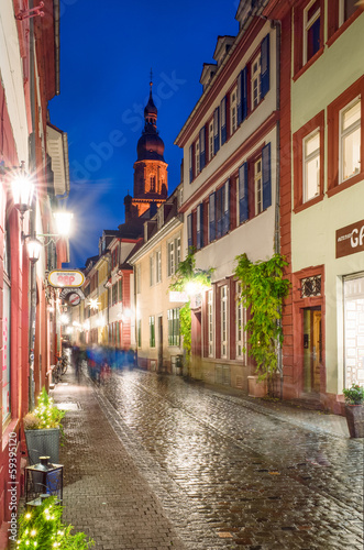 Untere Straße in Heidelberg