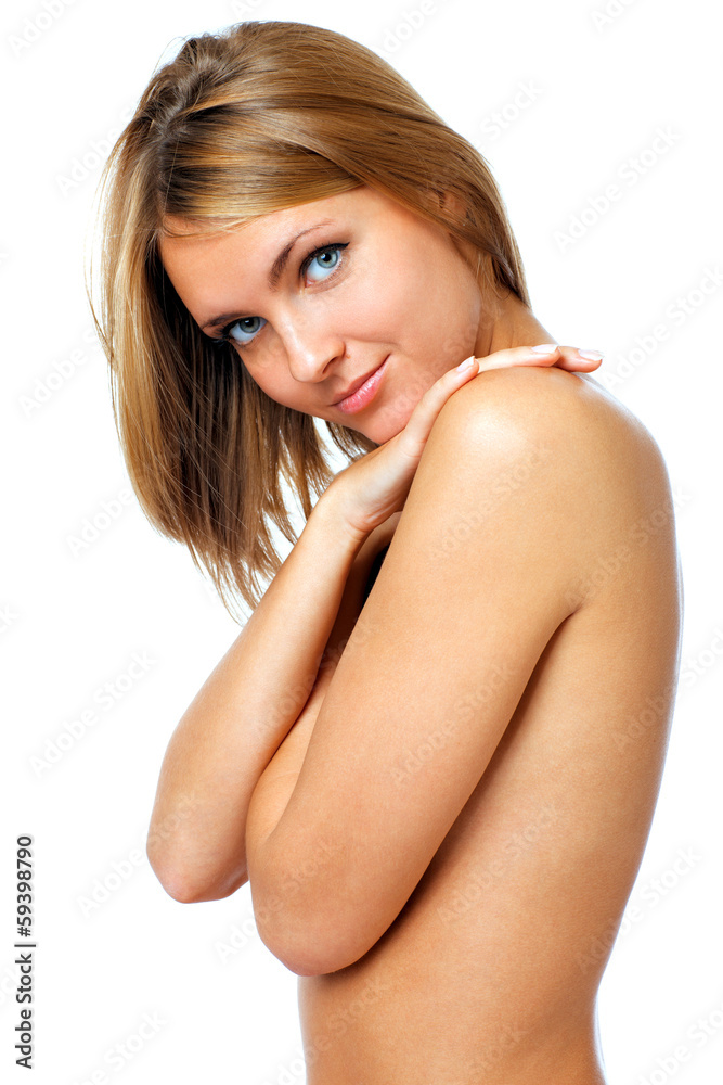 Obraz premium Portrait of the beautiful naked woman