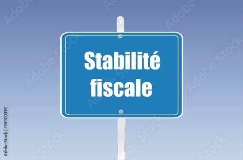 panneau stabilité fiscale