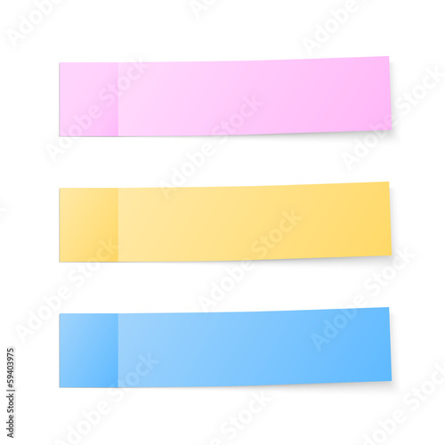 Color sticky notes