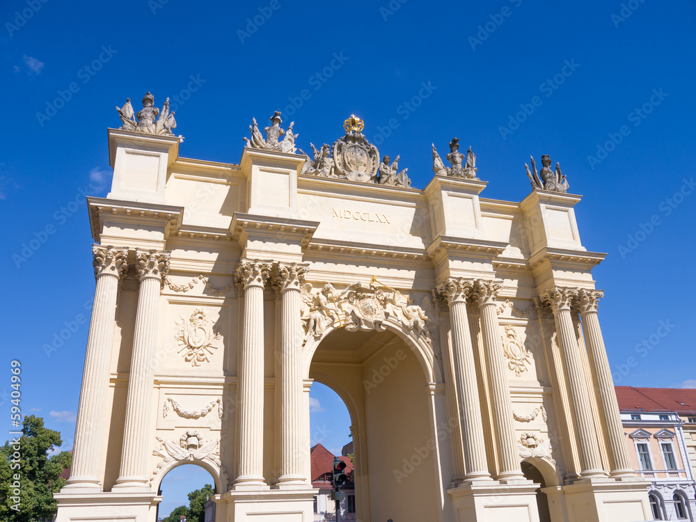 Obraz premium potsdamer brandenburger tor
