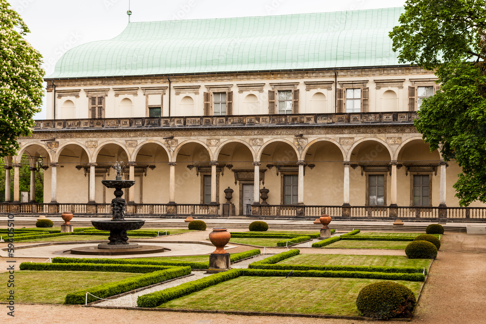 Schlossgarten in Prag