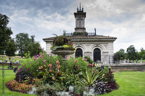 Italian Garden in Kensington Gardens, London.