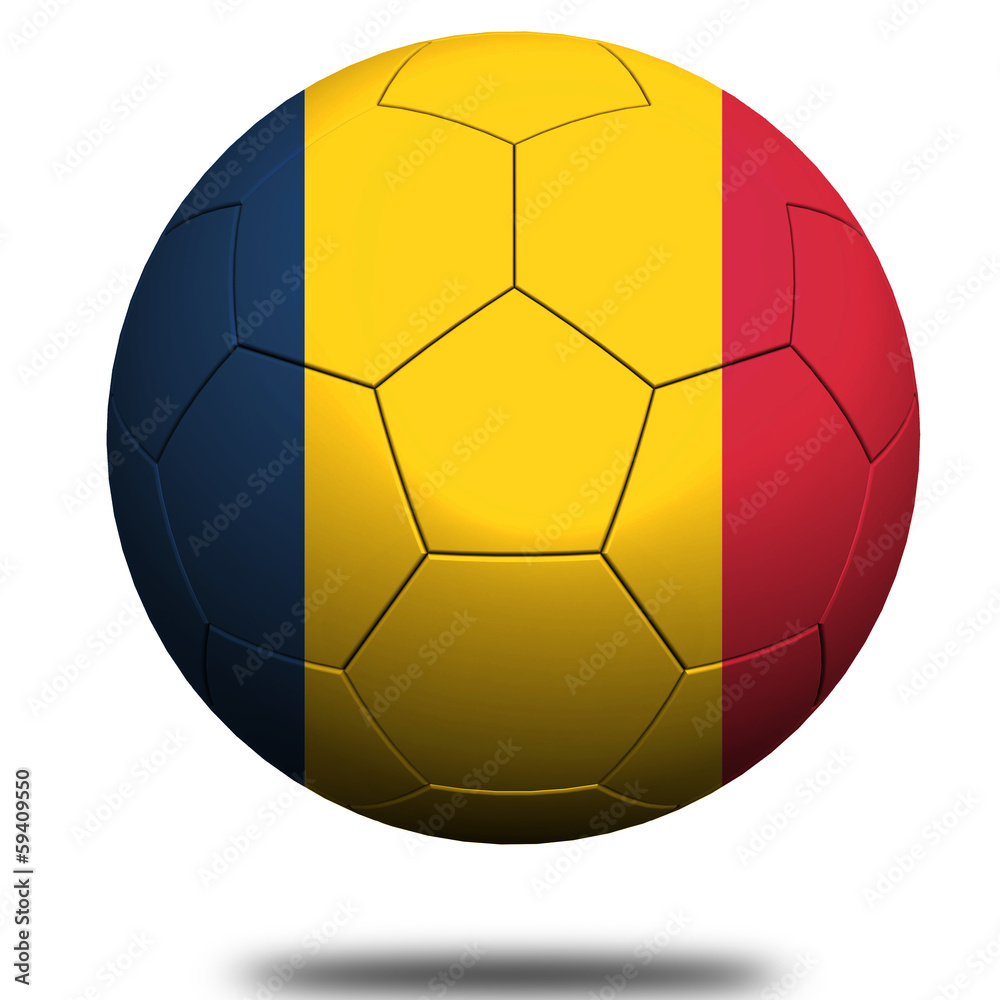 Fototapeta premium Chad soccer