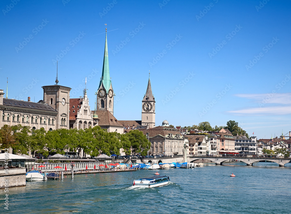 Zurich in summer