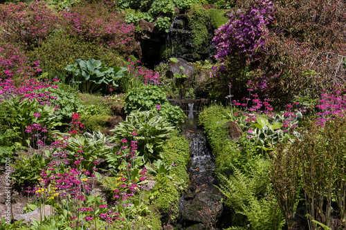Fototapeta Naklejka Na Ścianę i Meble -  Spring views at Bodnant gardens North wales Uk