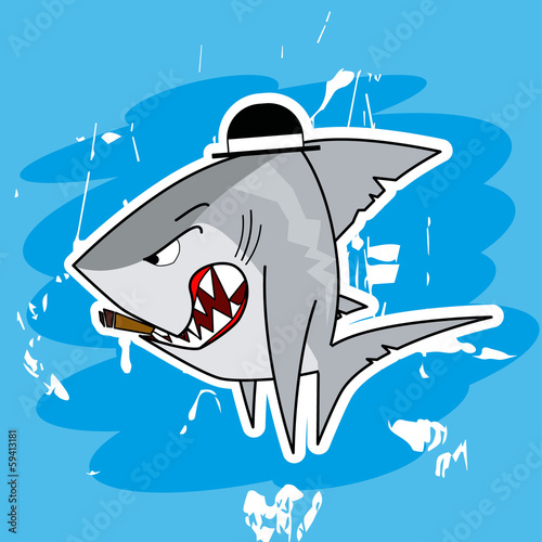 gangster shark