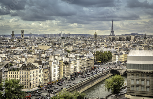 View on Eiffel Tower in  Paris © marchello74